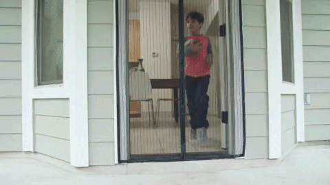 Magnetic Screen Door