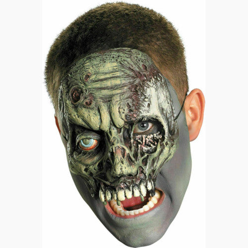 Walking Zombie Chinless Half Mask