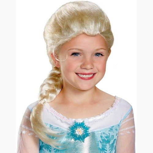 Girls Frozen Elsa Wig