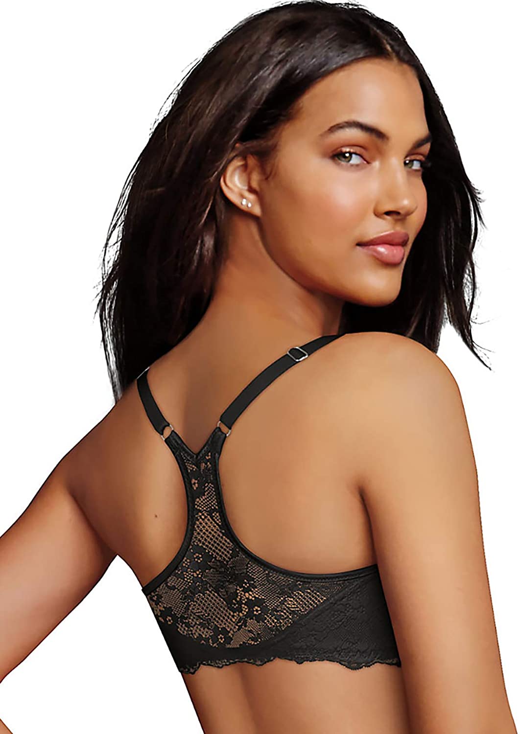 Maidenform One Fab Fit Extra Coverage Lace T-Back Bra-7112