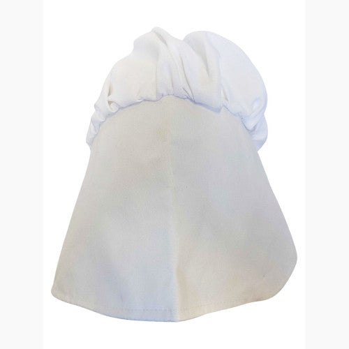 White Bonnet Colonial Pilgrim Quaker Amish Pioneer Hat