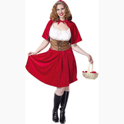 Red Riding Hood Plus Size Adult