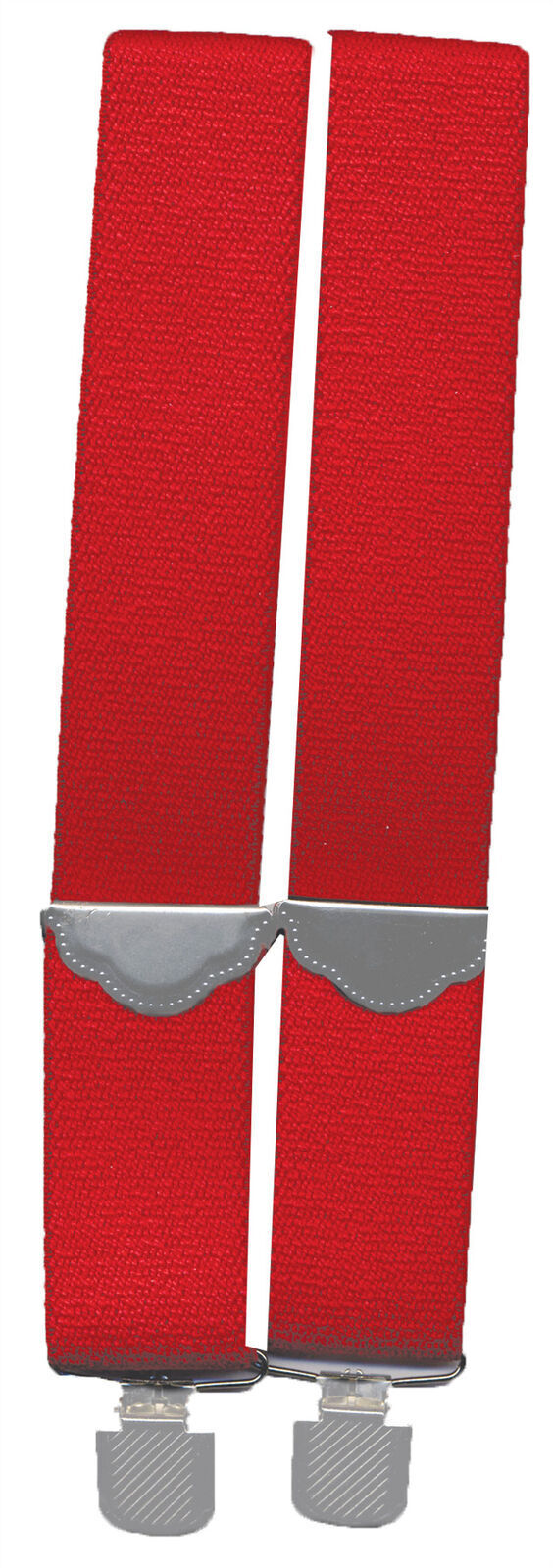 Suspenders 1890S Red  Costume Accessories