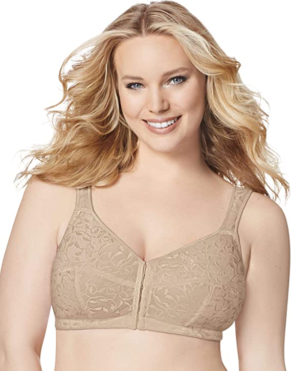Easy-On Front Close Wirefree Bra-1107