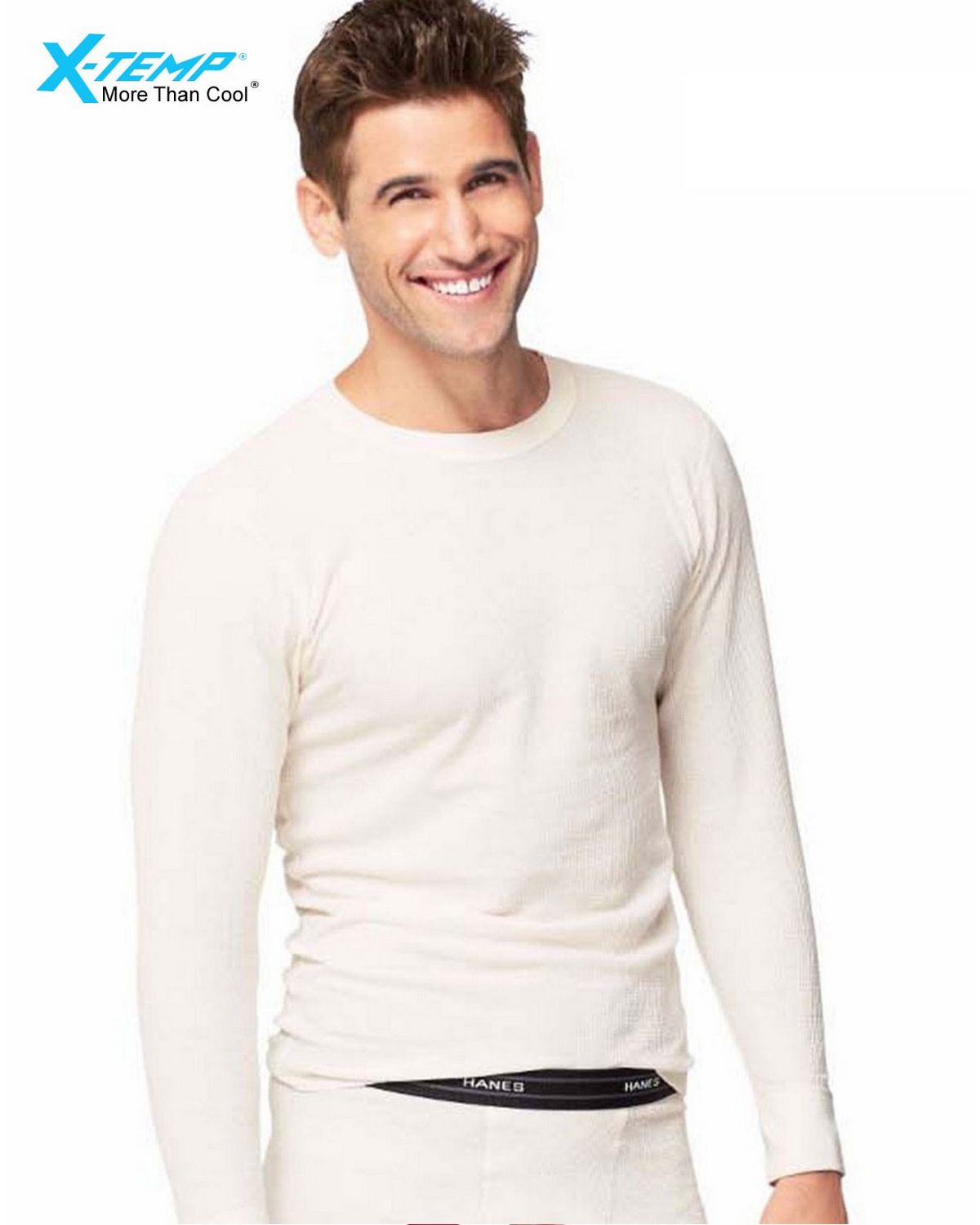 Hanes X-Temp Mens Organic Cotton Thermal Pant 3X-4X-14620