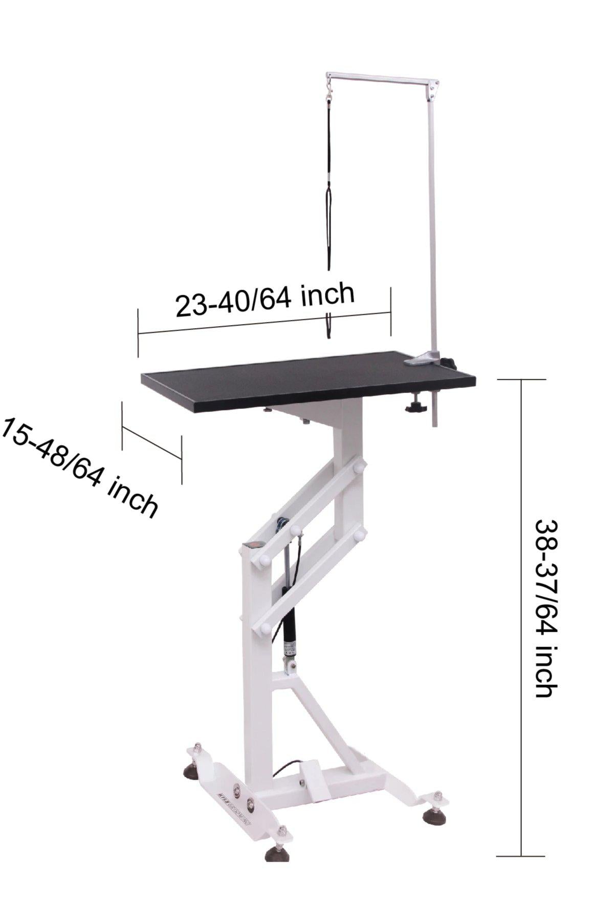 Aeolus Rectangular Air Spring Table with Rotational Top