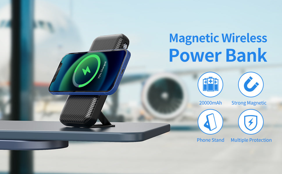 iWALK magnetic wireless power bank 20000mAh