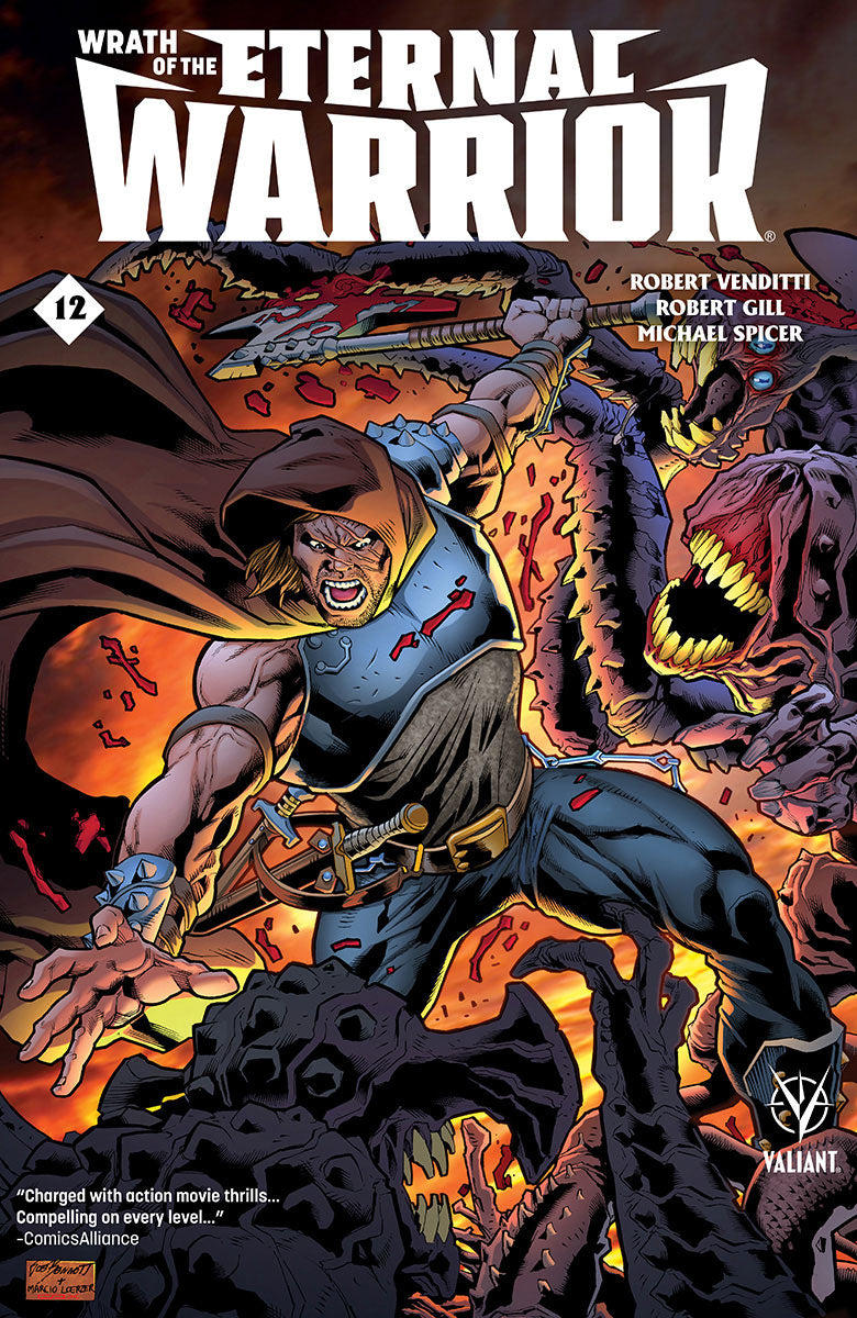 Wrath Of The Eternal Warrior #12 Cvr B Bennett (W) Robert Venditti (A) Robert Gill (Ca) Joe Bennett