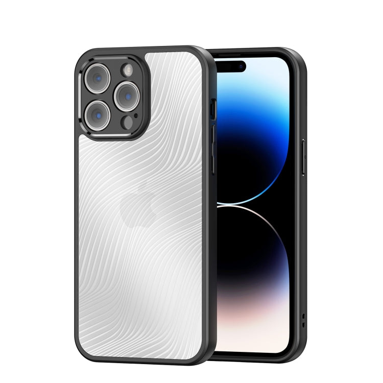 Dux Ducis Aimo Series Frosted Feel Black Case - For iPhone 14 Pro