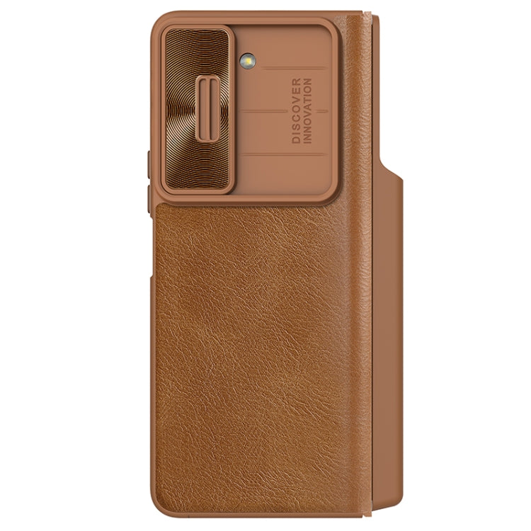 Nillkin Qin Series Pro Leather Phone Case - For Samsung Galaxy Z Fold5
