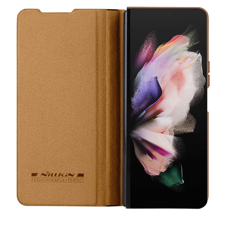 Nillkin Qin Series Pro Leather Phone Case - For Samsung Galaxy Z Fold5