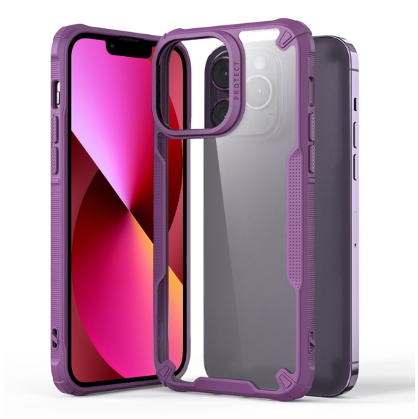 Four-corner Glossy Shockproof Phone Case - For iPhone 13
