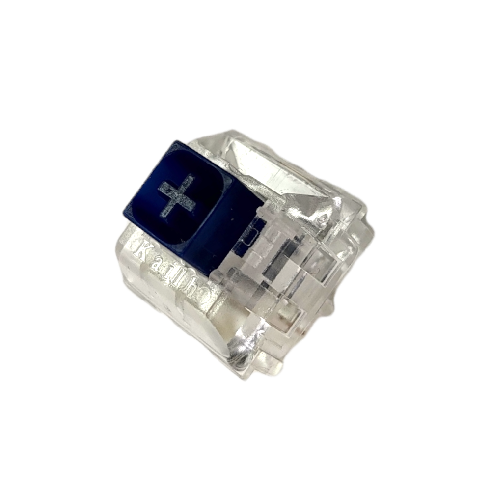 Kailh Box Navy Crystal Clicky Switches
