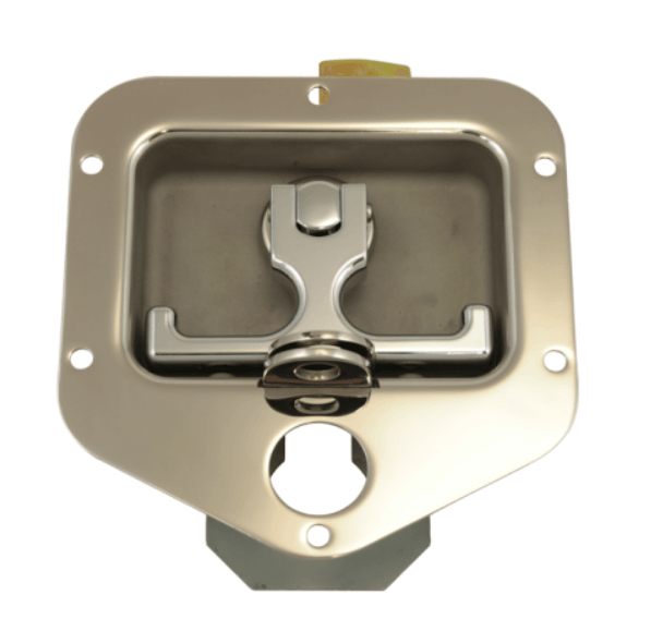 3-point Stainless Steel T-Handle Lock Pocket. (PadLock-able) (Rivet)