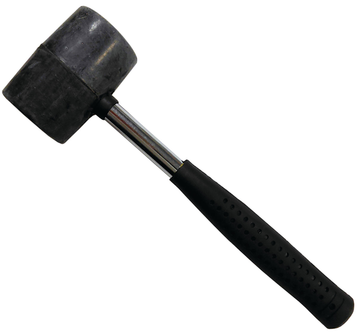 Rubber Mallet 8oz Tube Steel Handle with Grip