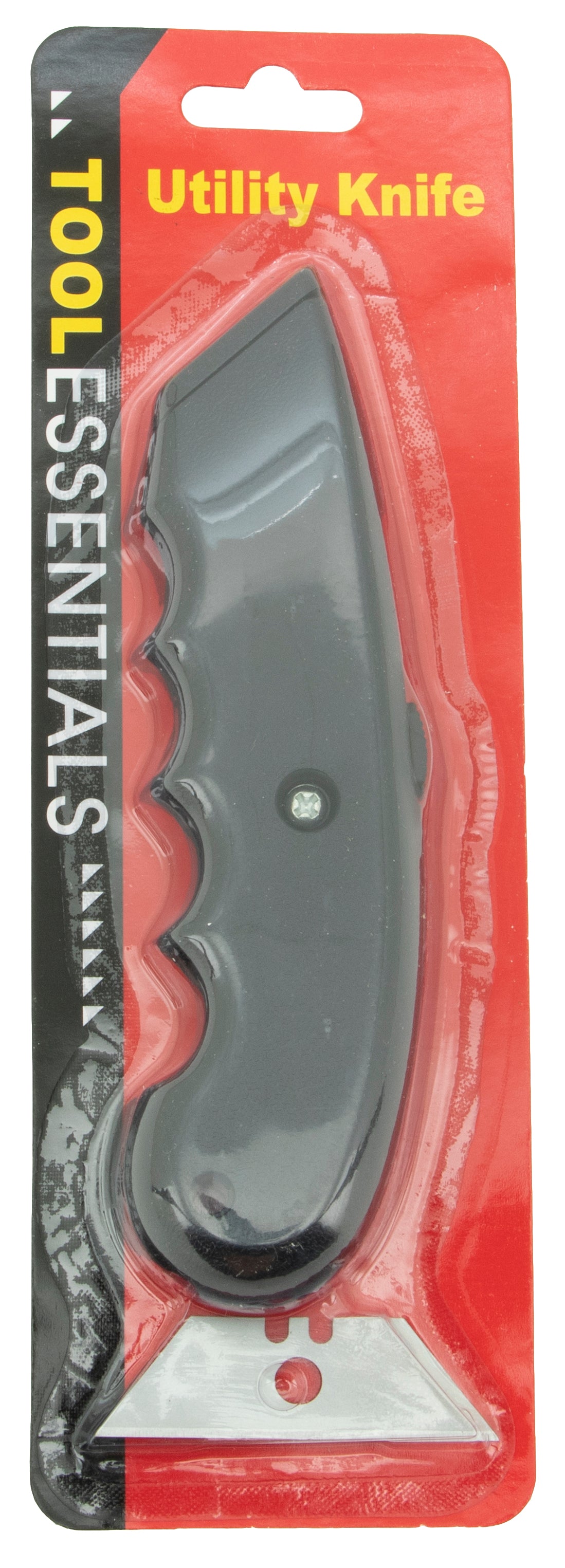 Tool Essentials Utility Knife Plastic Body, Retractable