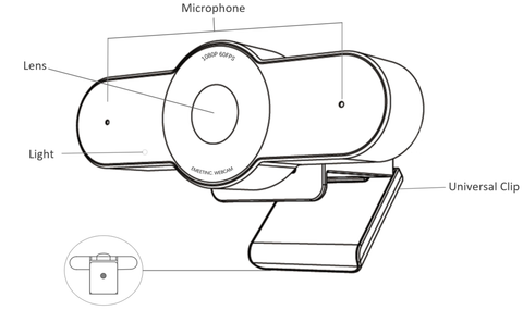 1080P 60FPS Webcam C970