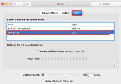 Set Default Microphone
