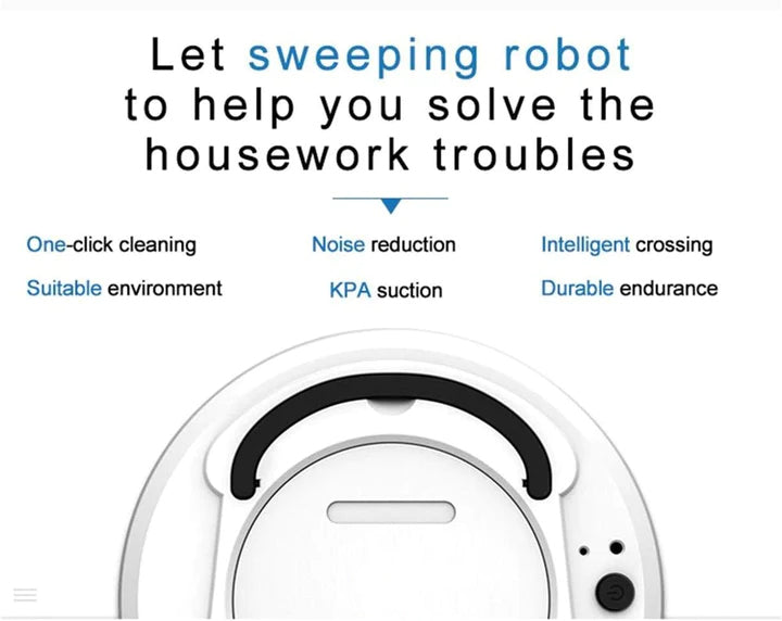 Rechargeable Smart Robot Vacuum and Mop Cleaner