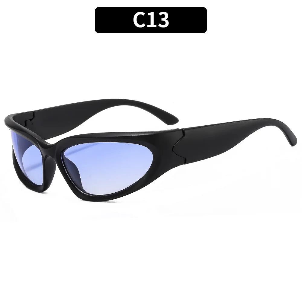 2024 Fashion Trends | Y2K Metallic Sunglasses