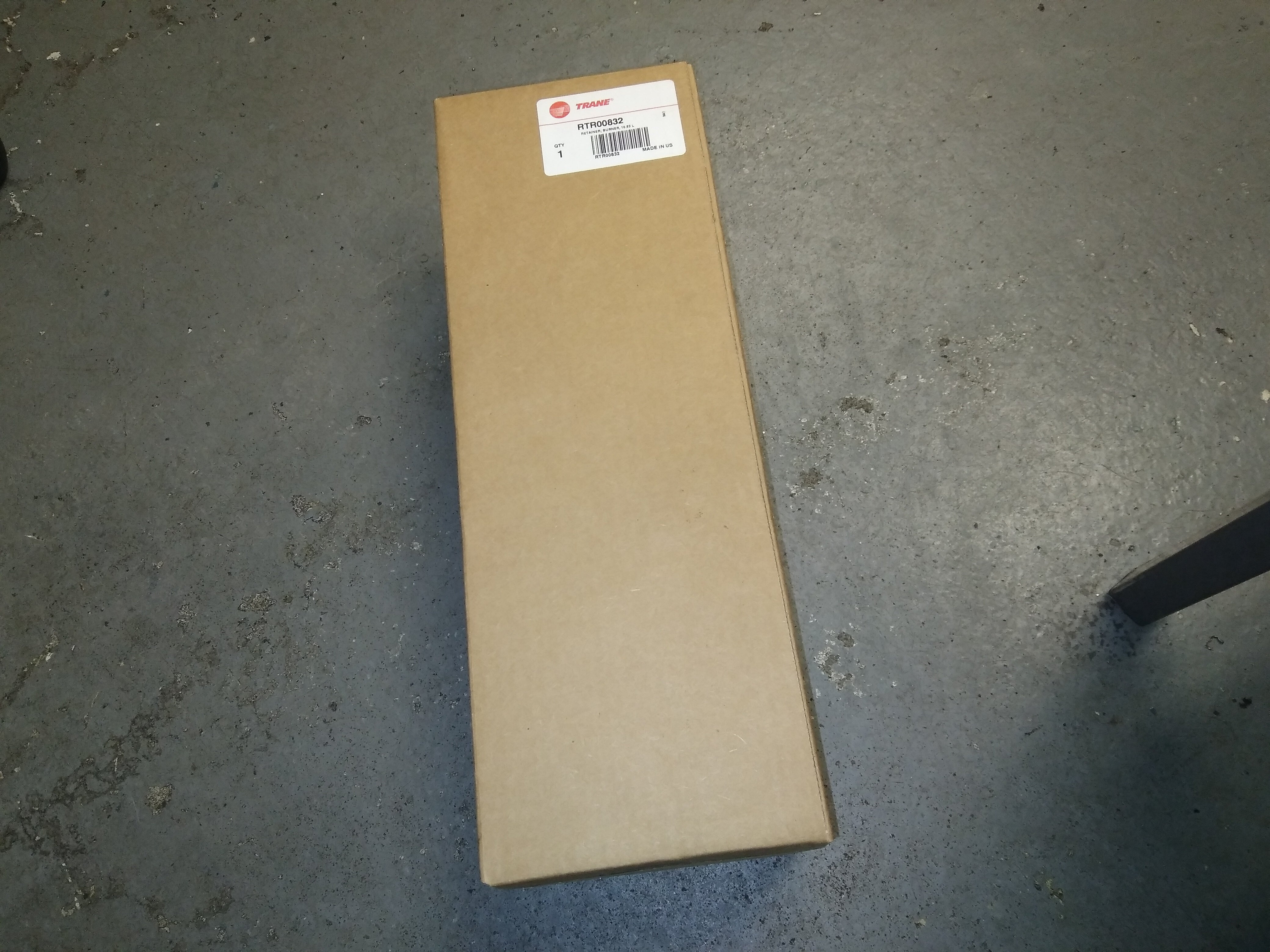 2 BURNER RETAINING PLATE 10-1/2