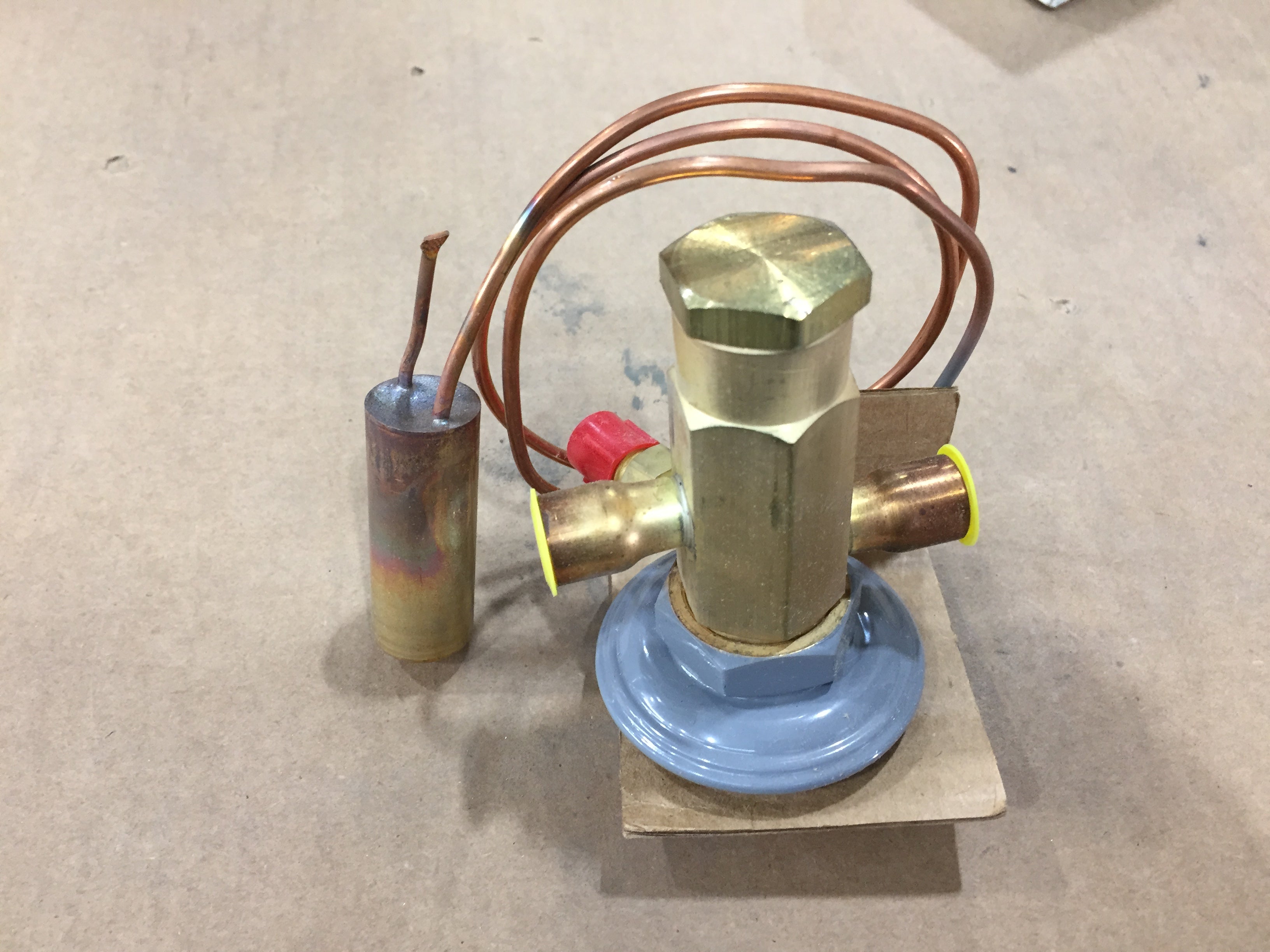 THERMAL EXPANSION VALVE, BRASS TO COPPER