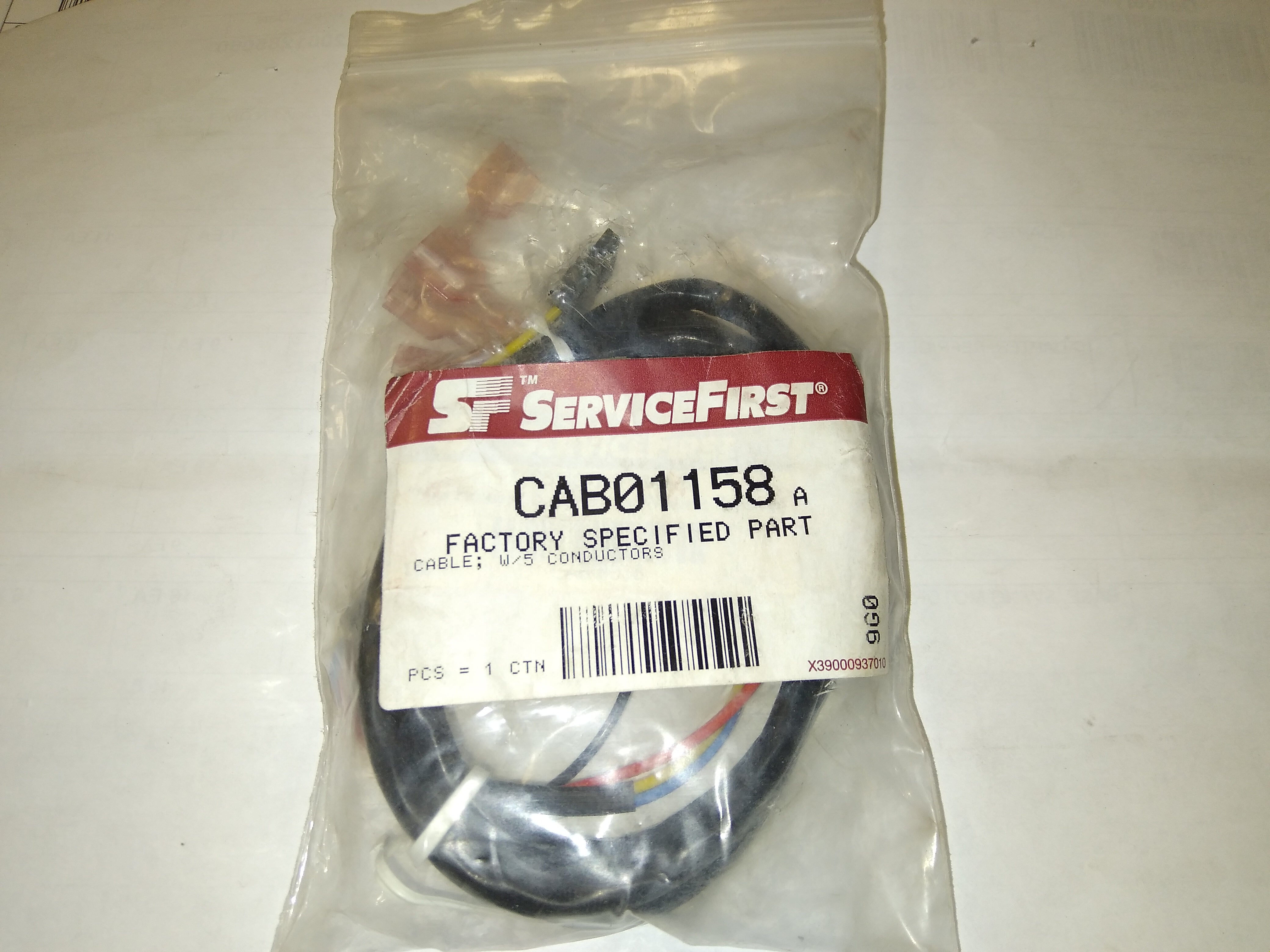 CABLE;W-5 CONDUCTORS