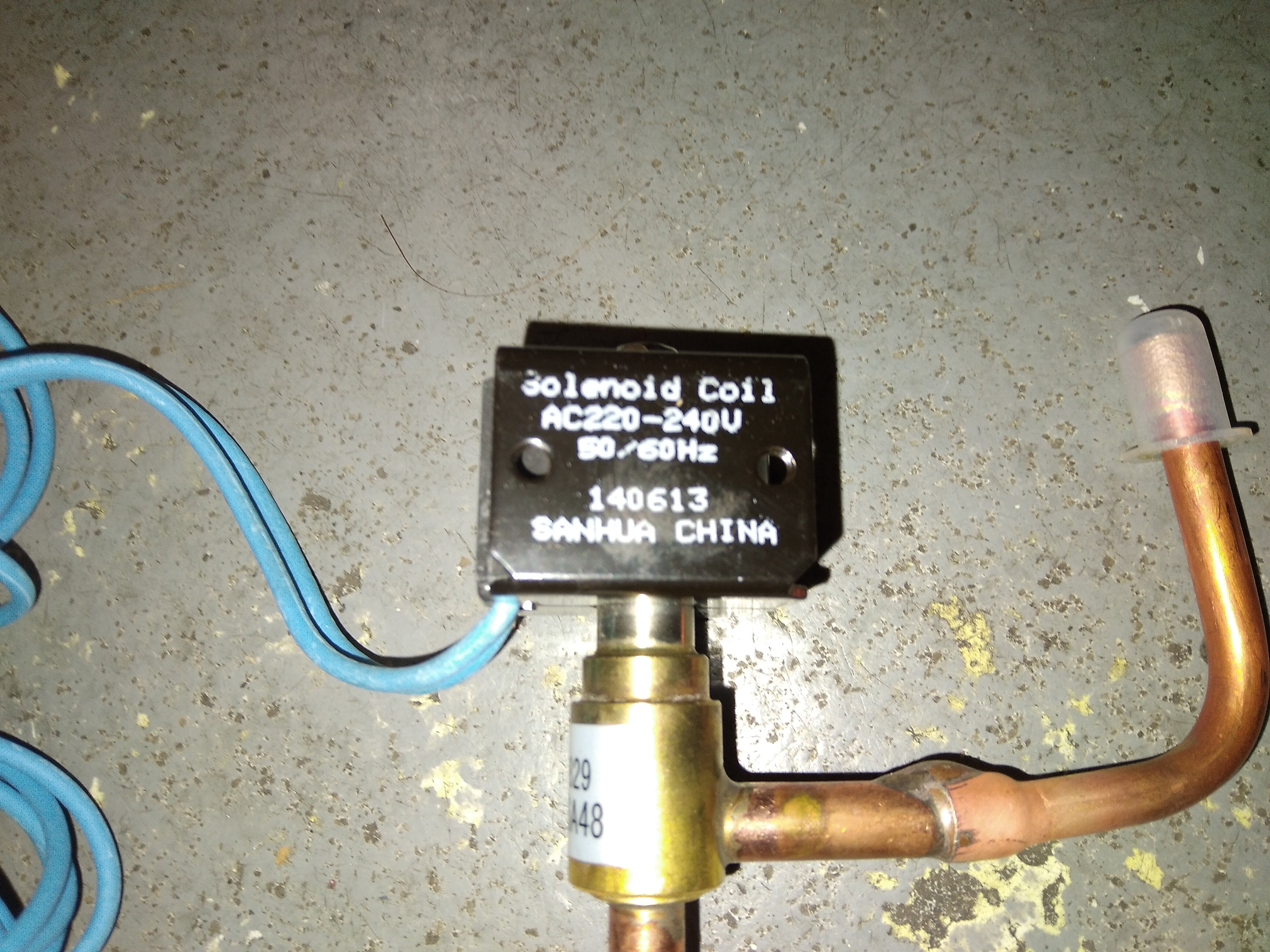 BYPASS TUBE ASSEMBLY WITH SOLENOID COIL