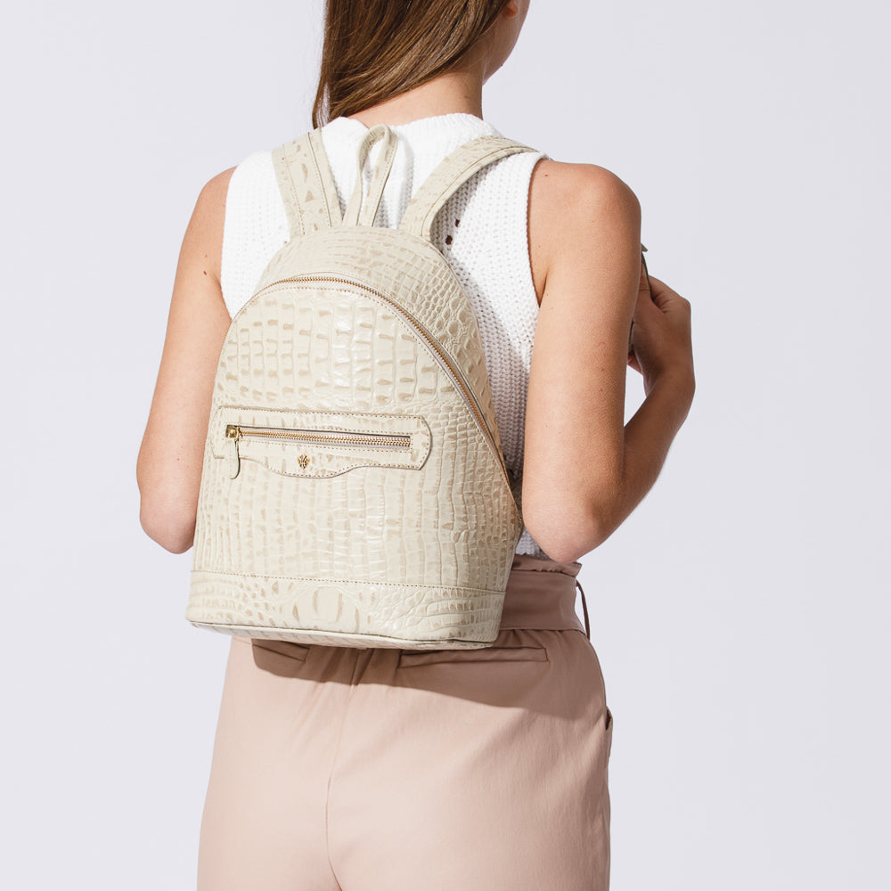 Emma Backpack Ivory