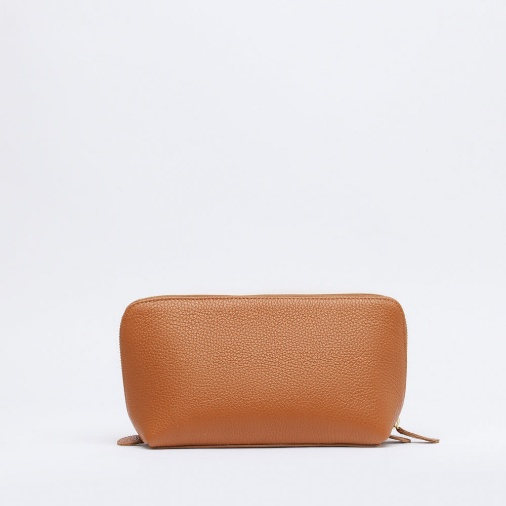 Leather Pouch Set Caramel