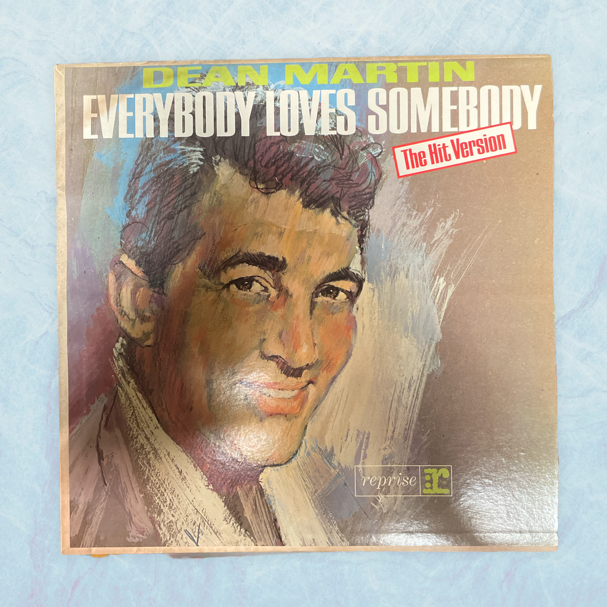 DEAN MARTIN EVERYBODY LOVES SOMEBODY VINYL RECORD LP / REPRISE RECORDS