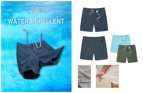 Look good and feel good in the Water Fun shorts where comfort does not compromise style. Designed with a half-elastic waistband, your shorts stay put throughout your day and are perfect for all your routine activities. Featuring two front and two back pockets these shorts are utility status with an upgraded style