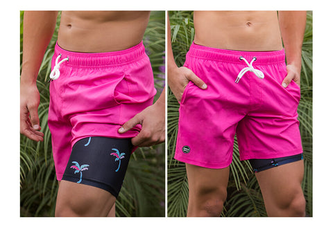 islandhaze swim trunks with compression liner