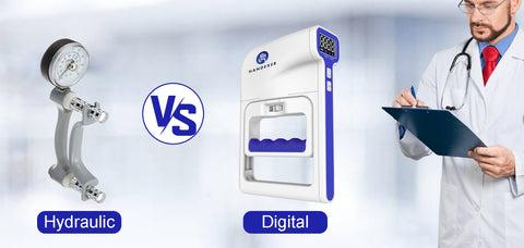 hydraulic hand dynamometer vs digital hand dynamometer comparison