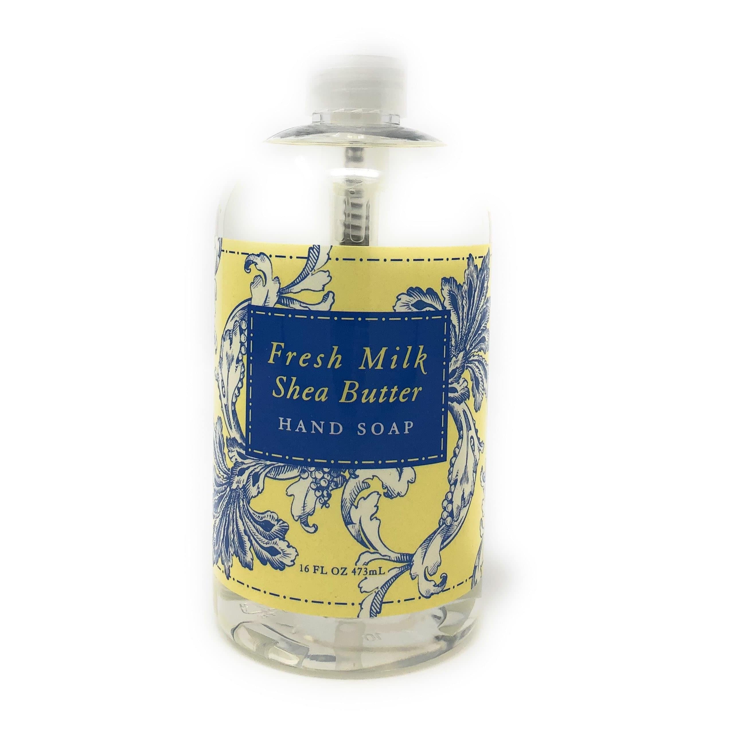 Greenwich Bay Trading Company Hand Soap, Fresh MilK Shea Butter, 16 Fl.Oz (R2Y003)