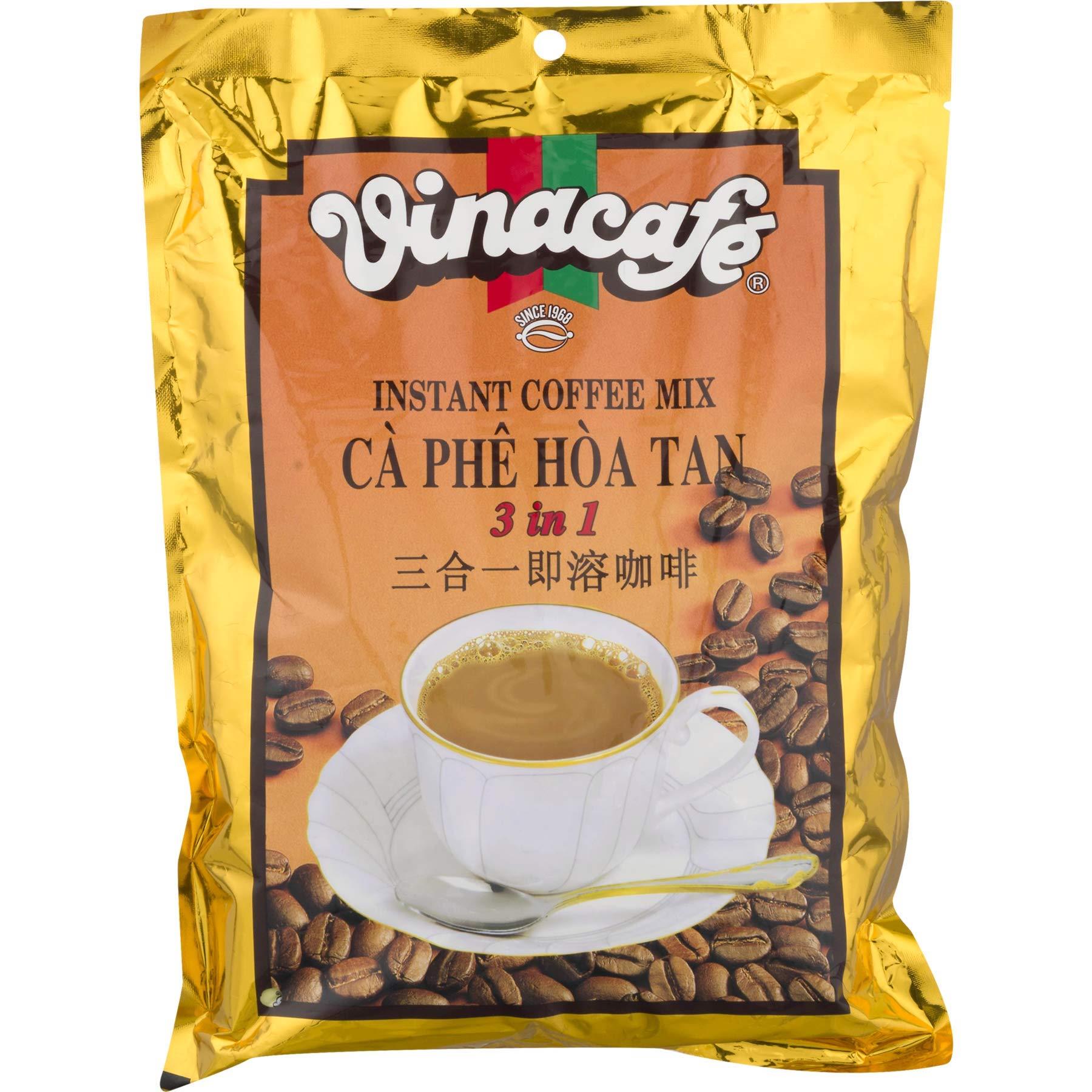 Vinacafe 3 in 1 Instant Coffee Mix, 20 Sachets (4 Packs)