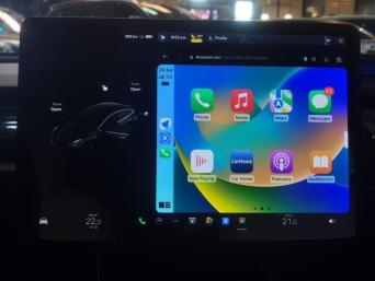 carplay on tesla