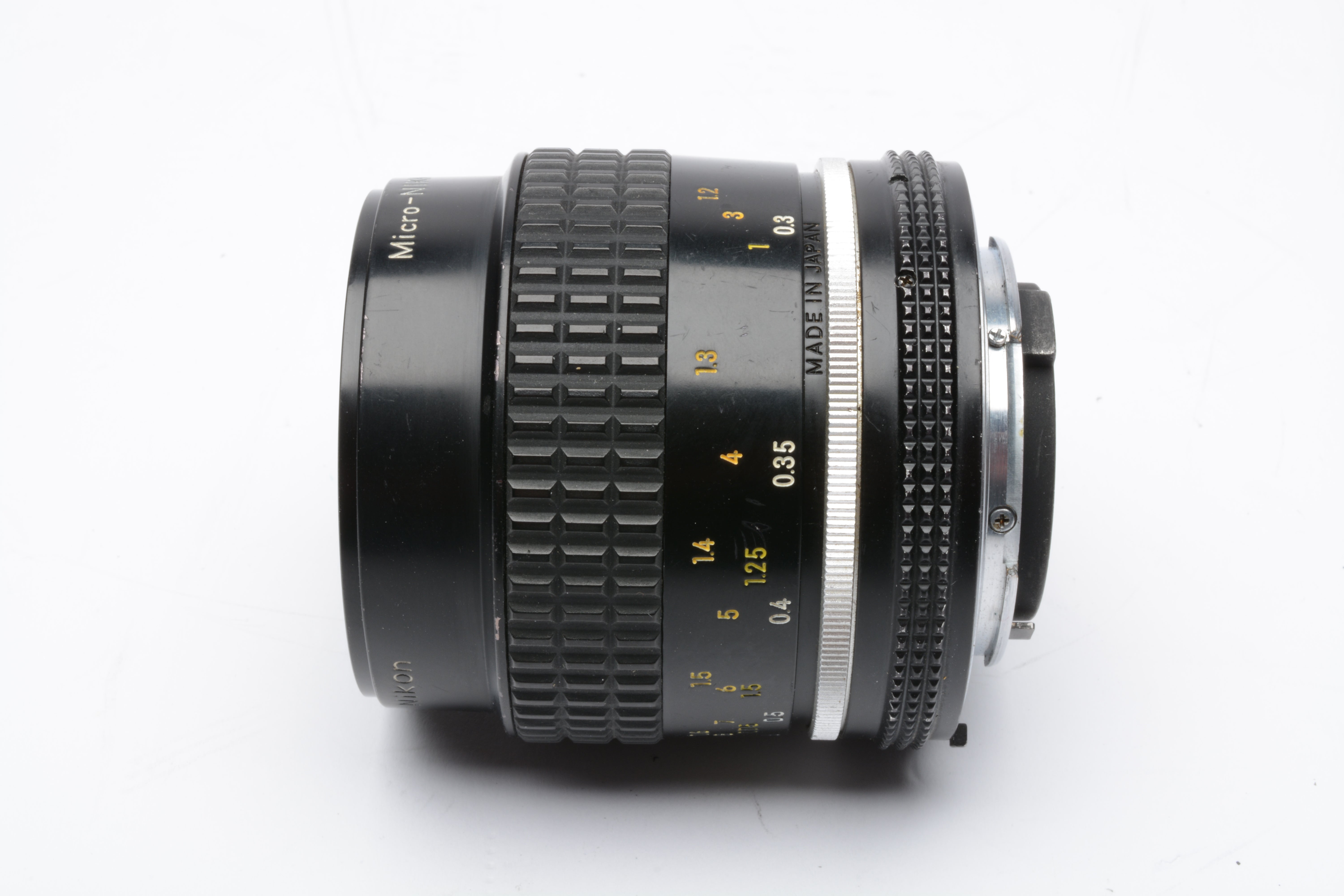 Nikon Nikkor 55mm f2.8 AIS Micro lens, very clean and sharp!