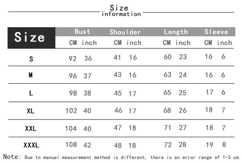 Size Chart For Mom-To-Be T-Shirt
