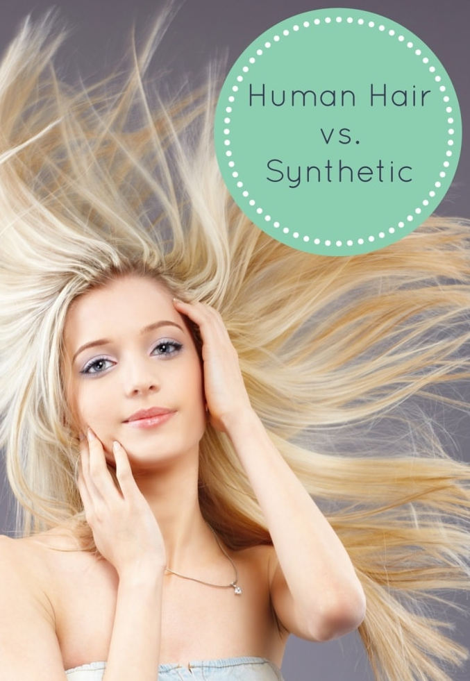 human hair vs synthetic hair