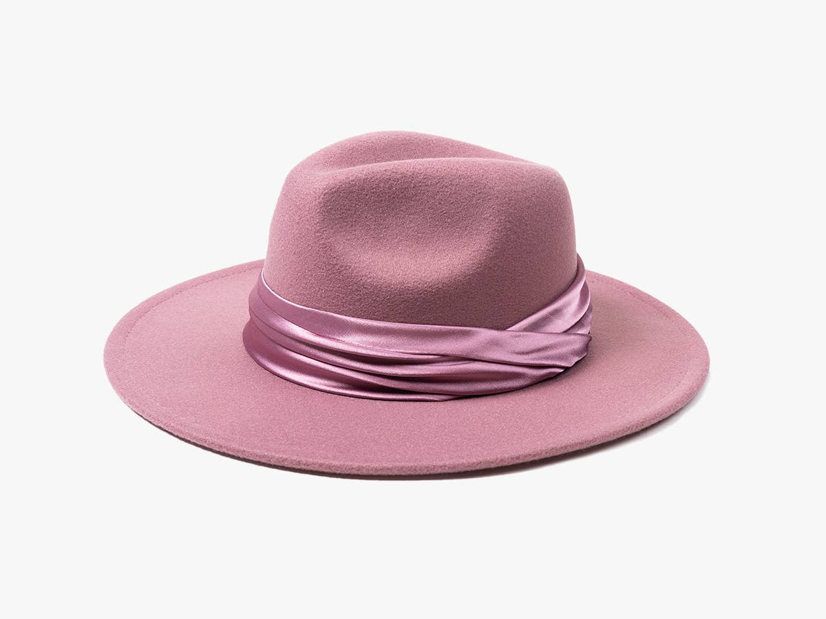 Tilly Satin Band Fedora