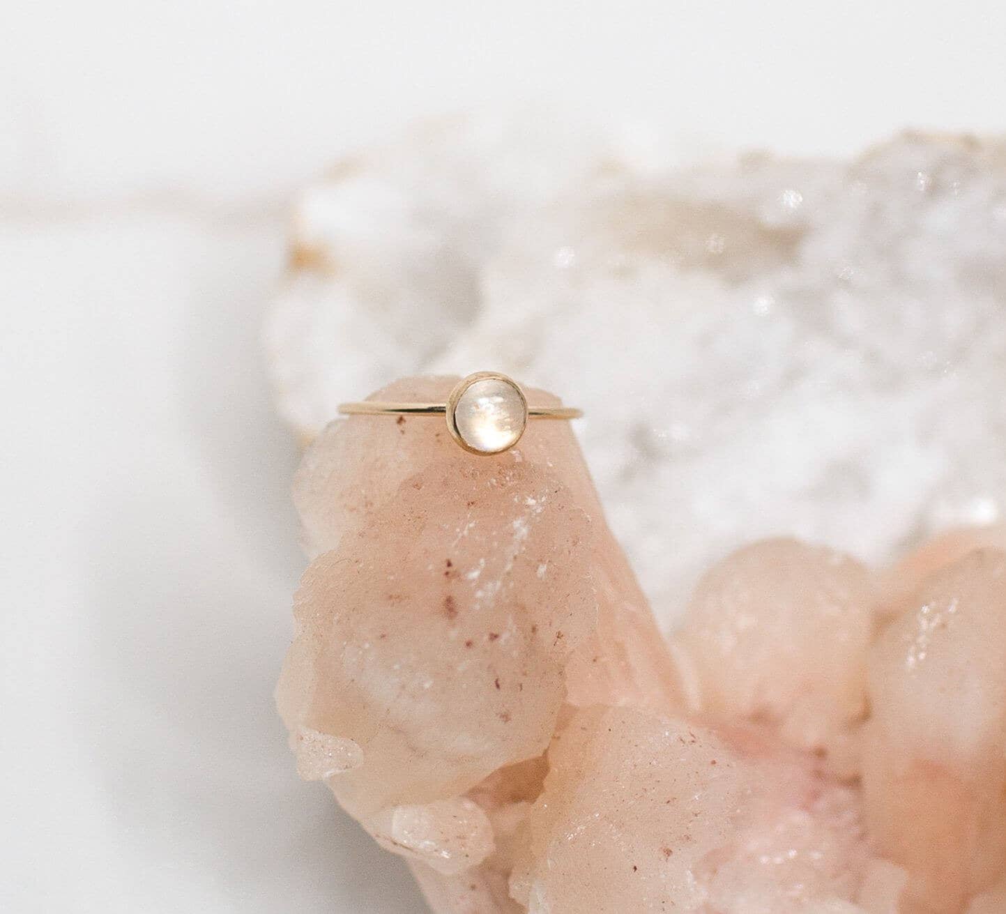 Sterling Silver Moonstone Ring