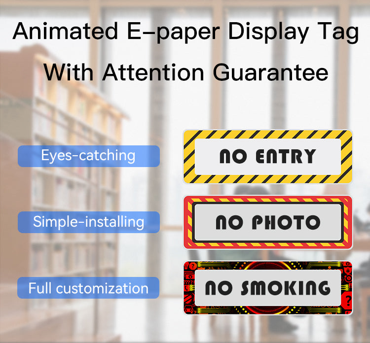 Animated E-paper Display