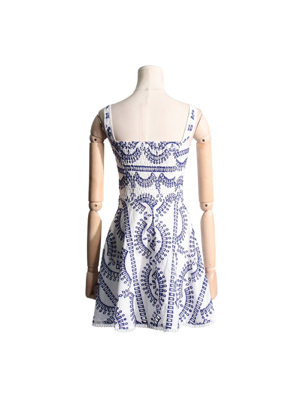 Shai Embroidered Hollow Mini Dress