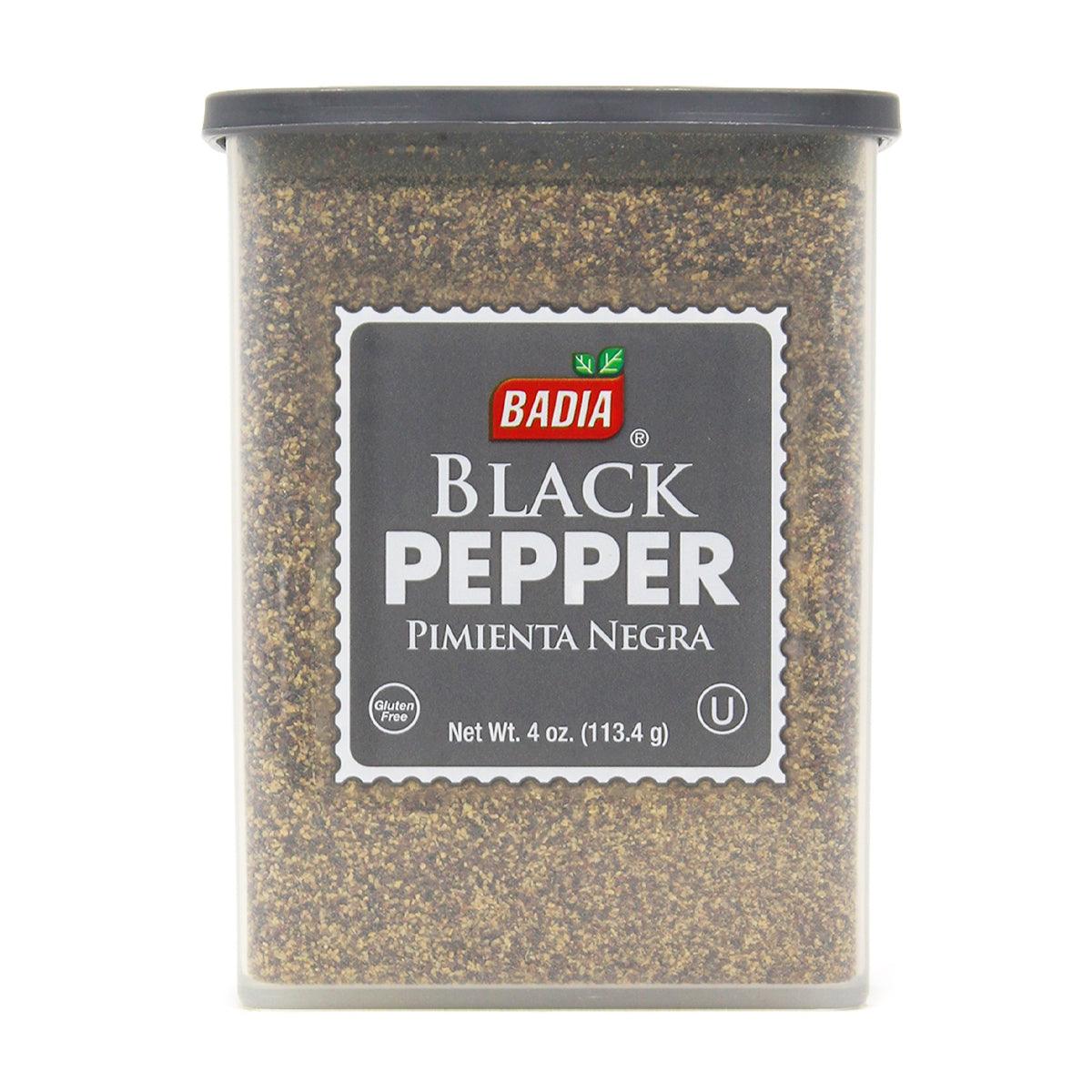 Badia Ground Black Pepper Can 4oz