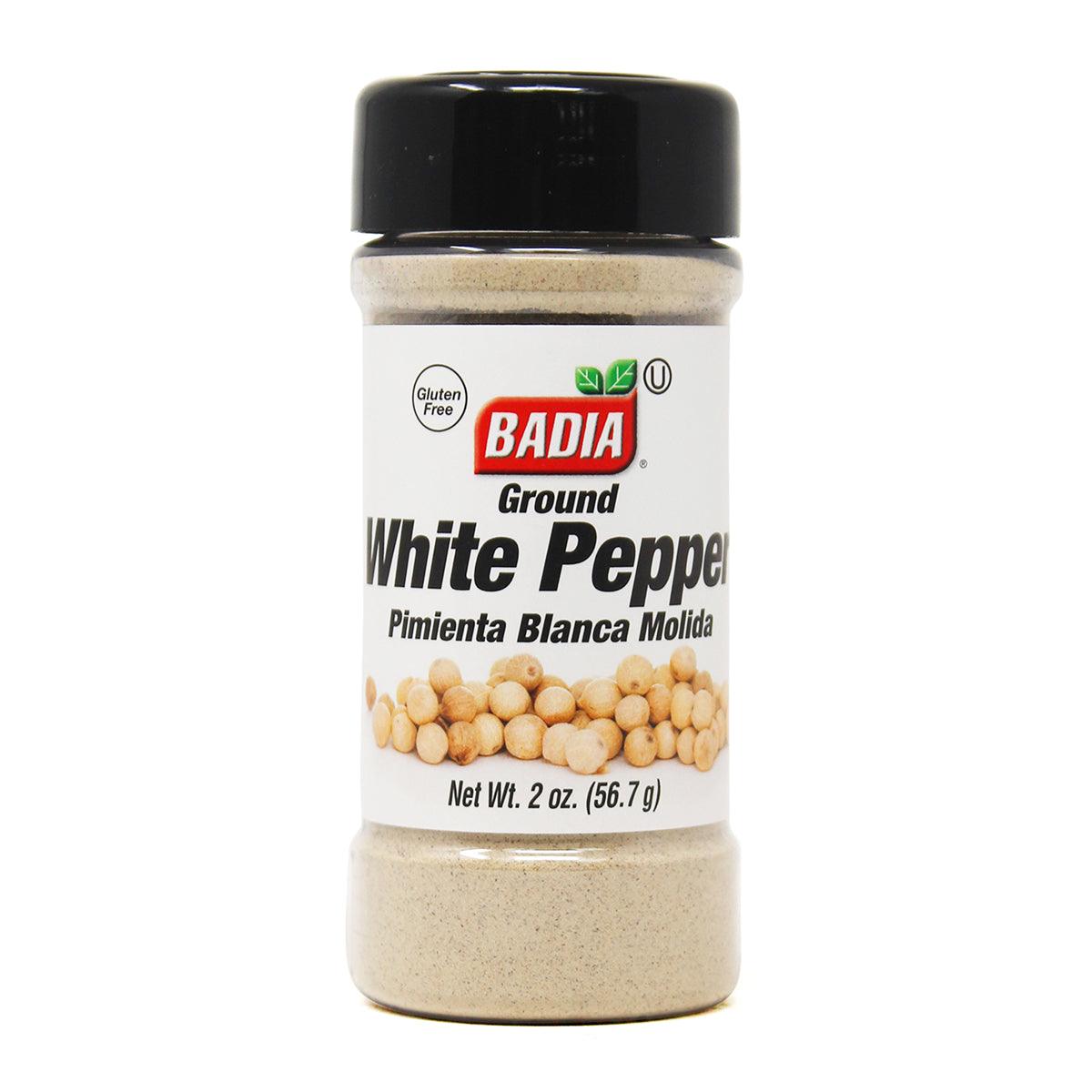 Badia Ground White Pepper 2oz