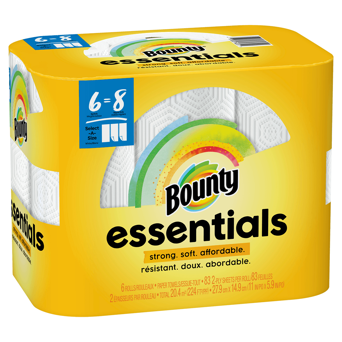 Bounty Essentials Paper Towel SAS 6=8rol