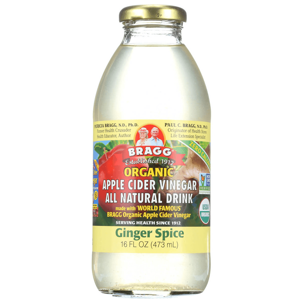 Bragg Organic Ginger Spice Vinegar 16z