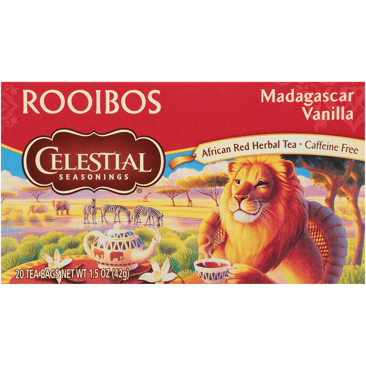 Celestial Madagascar Red Tea 20ct