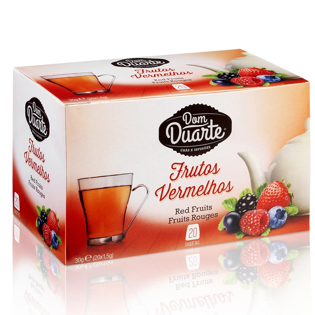 Cha de Frutos Vermelhos Dom Duarte 20ct